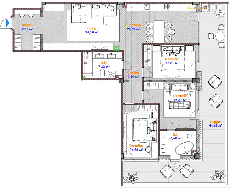 Apartament 133