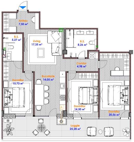 Apartament 134