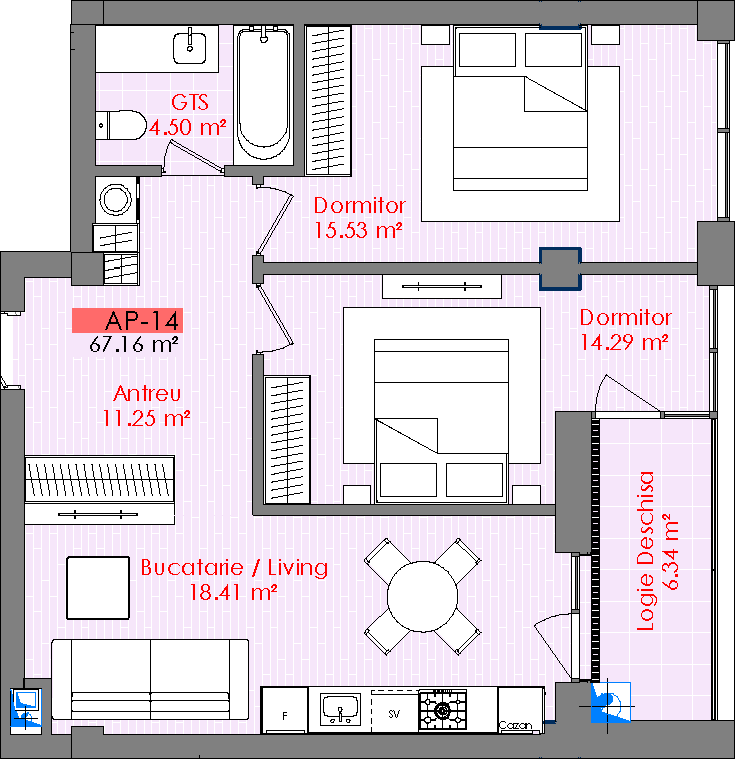 Apartament 14