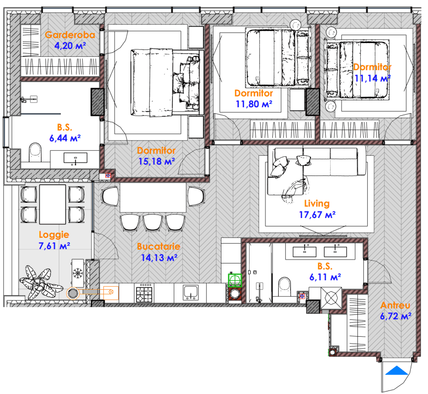 Apartament 104