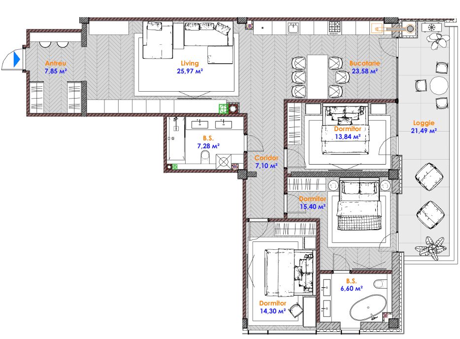 Apartament 134