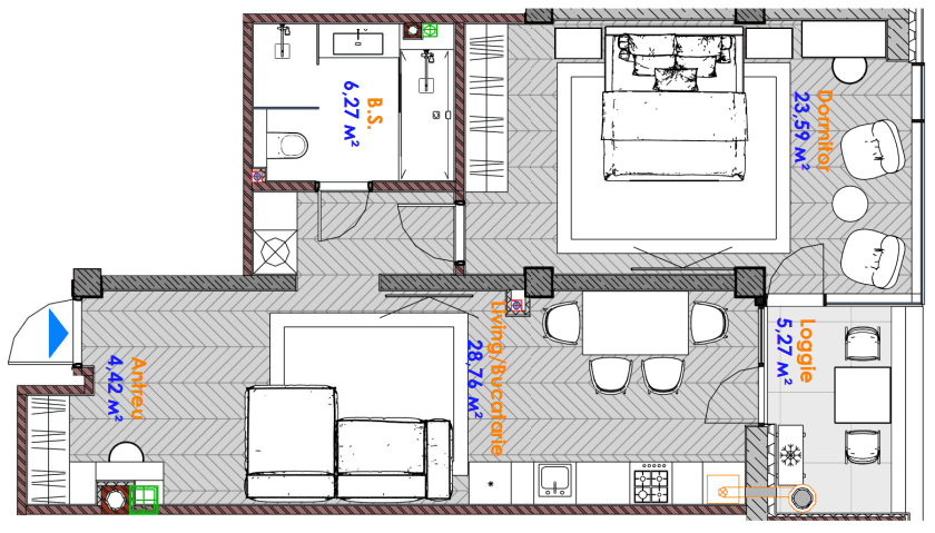 Apartament 225