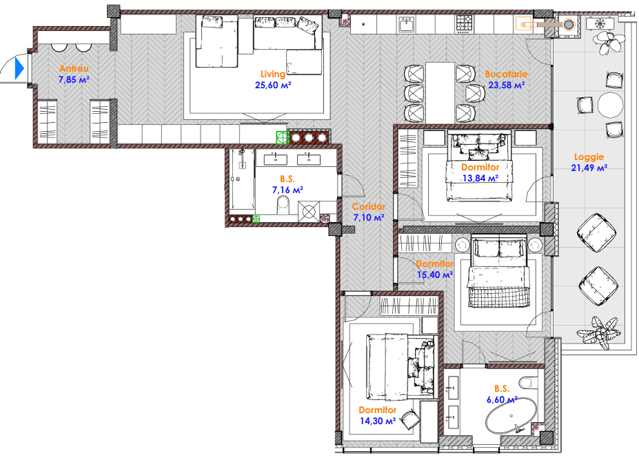 Apartament 334