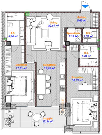 Apartament 114
