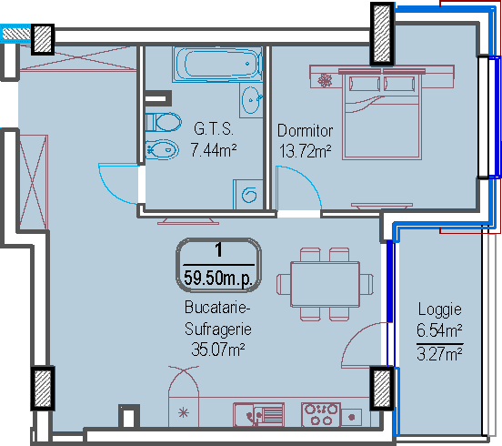 Apartament 1