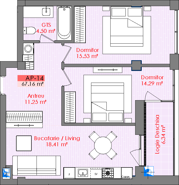 Apartament 14